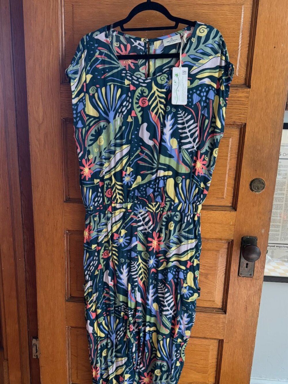 Passenger NWT Botanical Print Jumpsuit XL